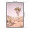 Joshua Tree III Blush by Elizabeth Urquhart Canvas Wall Art Print Framed